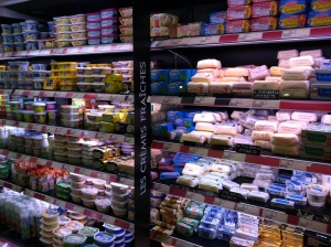 Butter aisle at Lafayette Gourmet