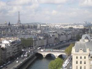 View from Notre Dame Tower